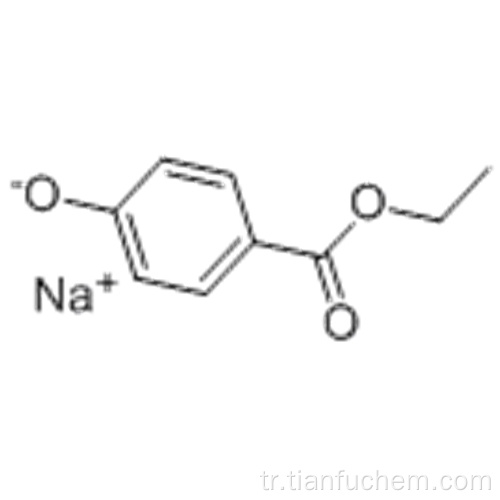 Benzoik asit, 4-hidroksi-, etil ester, sodyum tuzu (1: 1) CAS 35285-68-8